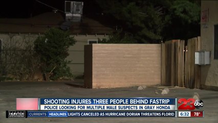 BPD: Shooting in Central Bakersfield leaves 3 people injured