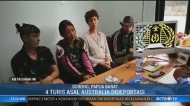 Ikut Unjuk Rasa di Sorong, 4 WN Australia Dideportasi