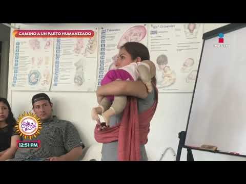 Camino a un parto humanizado: Beneficios del porteo para bebés | Sale el Sol