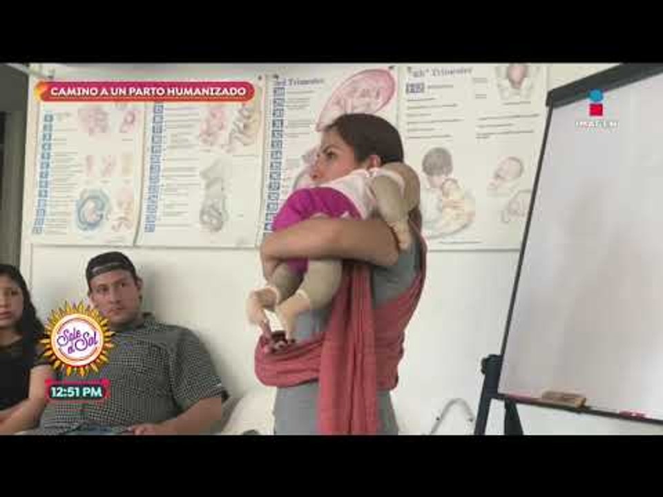 Camino a un parto humanizado: Beneficios del porteo para bebés | Sale el Sol