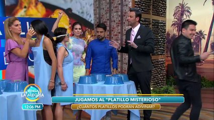 ¡Platillos con patitas para que lo prueben y adivinen nuestros conductores! | Venga La Alegría