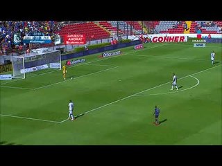 Bello pase de Fabián Castillo iba para gol | Querétaro vs Puebla