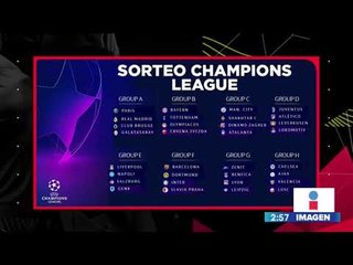 Así quedaron los grupos de la Champions League | Adrenalina