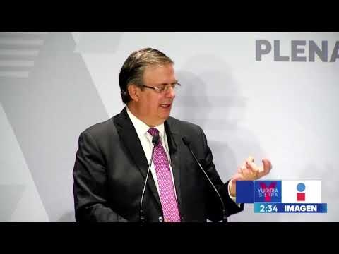 Cueste lo que cueste, México no será un tercer país seguro: Marcelo Ebrard | Yuriria Sierra