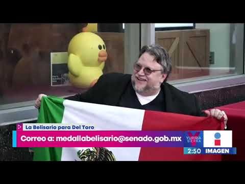 Proponen a Guillermo del Toro para medalla Belisario Domínguez | Noticas con Yuriria Sierra