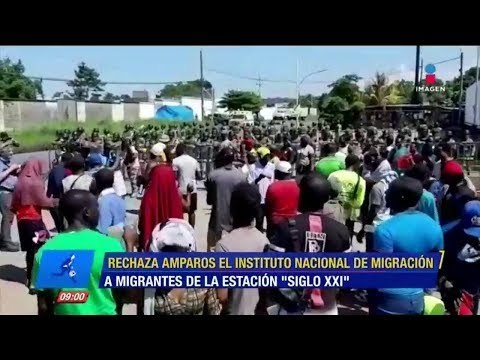 Instituto Nacional de Migración aclara amparos de migrantes africanos | De Pisa y Corre