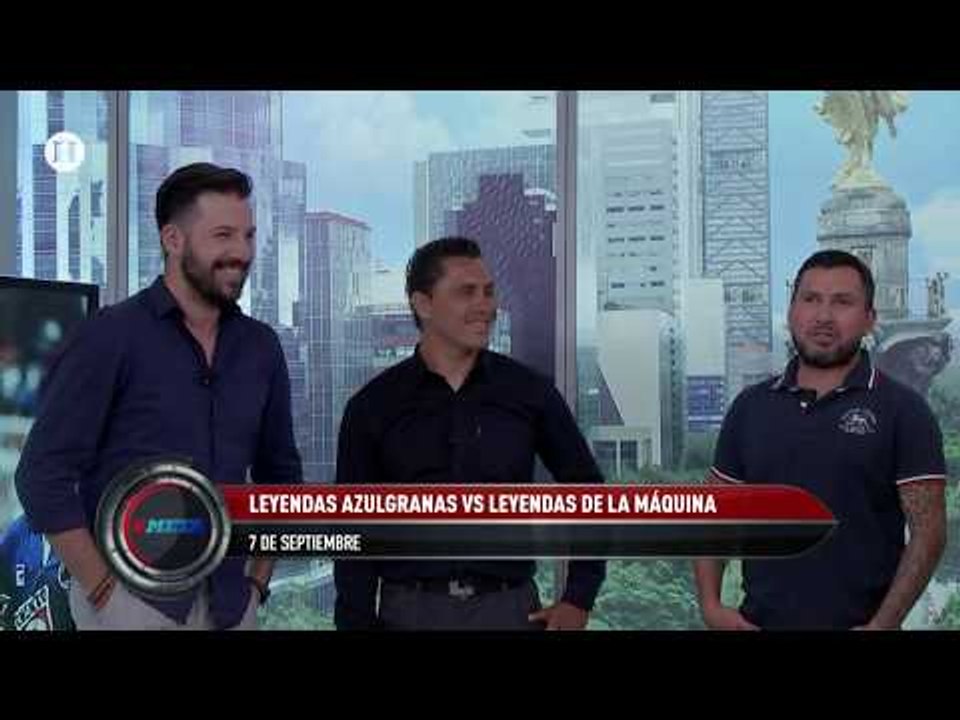 Cruz Azul vs Atlante, en juego de leyendas en el estadio Azul