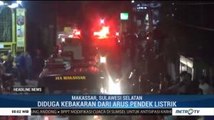 Arus Pendek Listrik, Rumah Kos Terbakar di Makassar