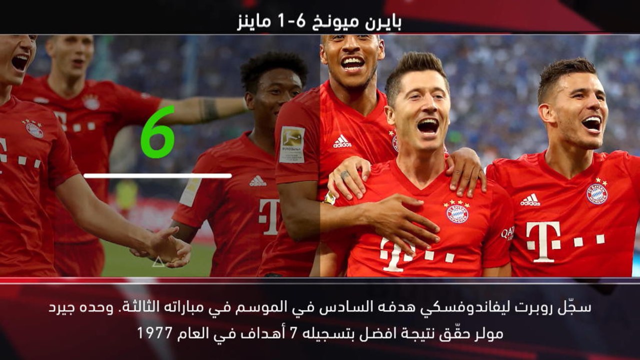 كرة قدم: البوندسليغا – خمس حقائق.. نجم ليفاندوفسكي يسطع مجددًا