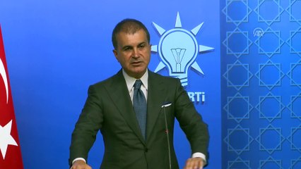 AK Parti Sözcüsü Çelik: ''Bizim için önemli olan Suriye'nin toprak bütünlüğüdür' - ANKARA