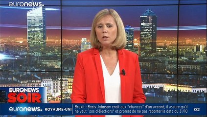 Скачать видео: Euronews Soir : l'actualité du lundi 2 septembre 2019