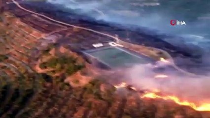 Erdek’te çıkan yangın söndürüldü