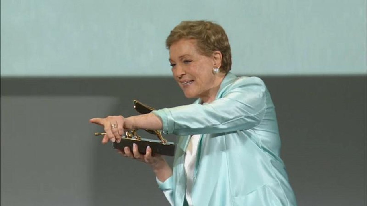Venecia rinde homenaje a Julie Andrews