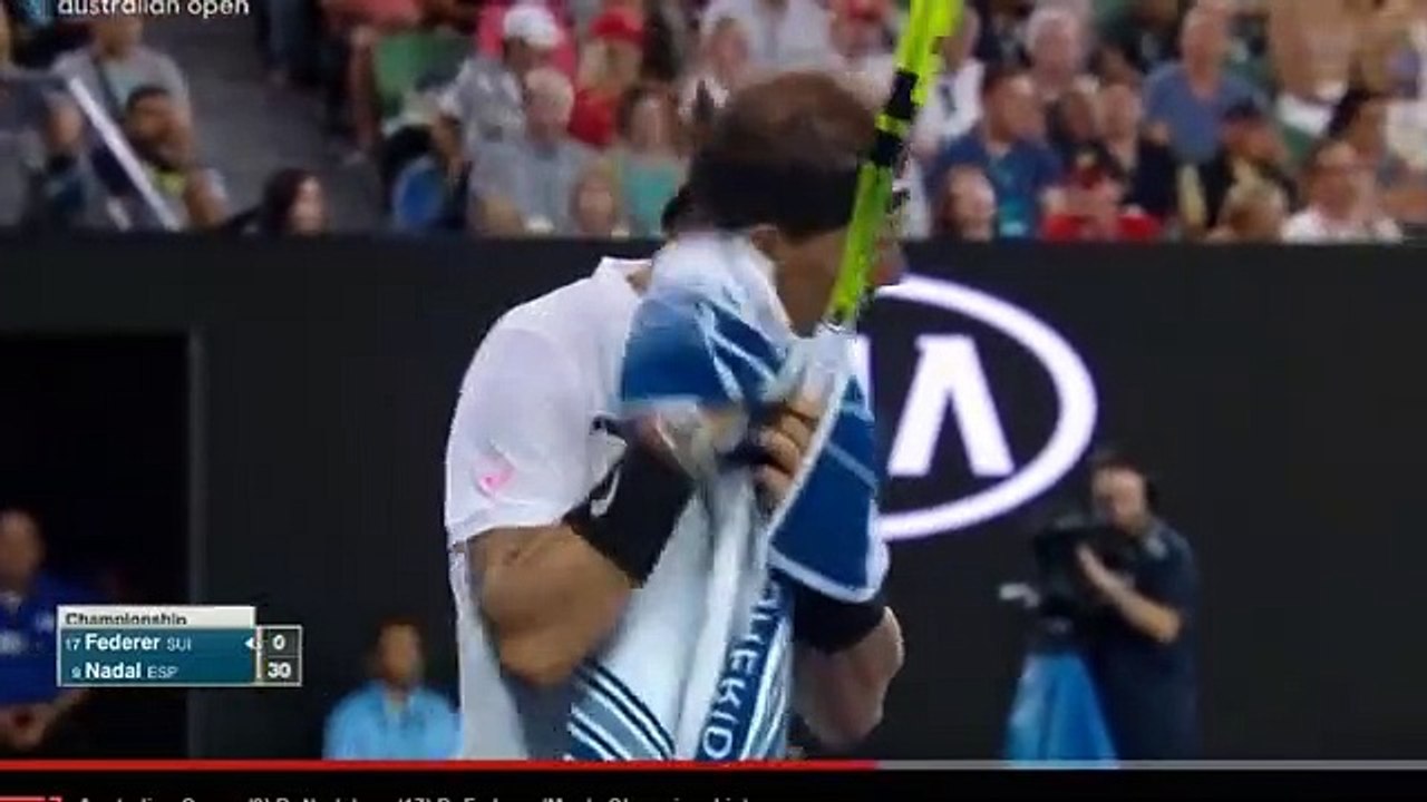 Australian Open 2017 Men's Final  - Roger Federer vs Rafa Nadal - 4.Set