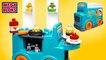 Mega Bloks Food Truck Kitchen 2 in 1 Fisher Price - Unboxing Demo Review