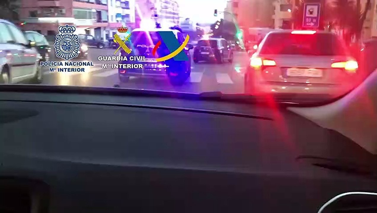 Acción Policía Nacional en Marbella contra una organización de narcotraficantes británicos