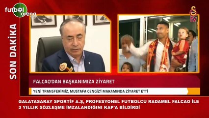 Mustafa Cengiz'den Falcao sözleri
