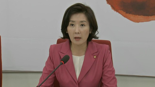 나경원 조국 기자간담회, 국회·국민 능멸 행위 / YTN