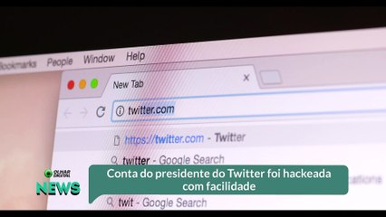 Conta do presidente do Twitter foi hackeada com facilidade