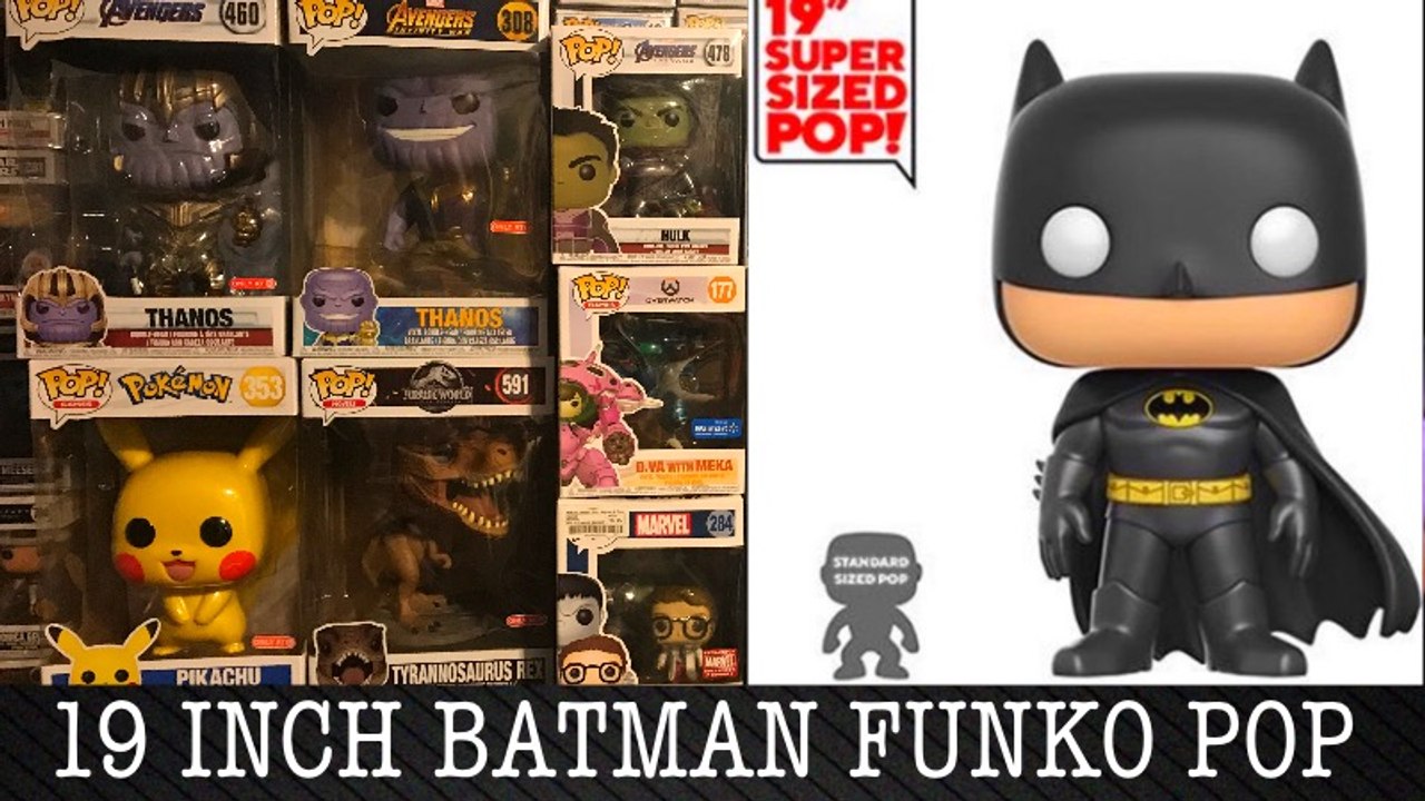 19 INCH BATMAN FUNKO POP VINYL FIGURE