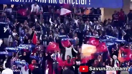 Erdoğan, Üstad'ın Gençlige Hitabesini Okudu. (TÜYLER DİKEN DİKEN) SAVUNAN ADAM