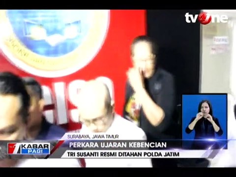 Tersangka Kasus Ujaran Kebencian, Tri Susanti Resmi Ditahan