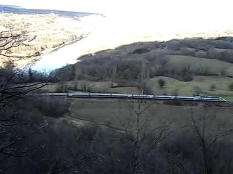 TGV n°6502 à Chevrier