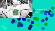 [GIFT IDEAS] Programming the Raspberry Pi: Getting Started with Python by Simon Monk