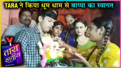 Tara aka Roshni Walia Ganpati Puja 2019 | Tara From Satara | Sony TV