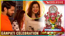 Sambhavna Seth With Husband Avinash CELEBRATE Ganesh Chaturthi At Home | 2019 | EXCLUSIVE INTERVIEW