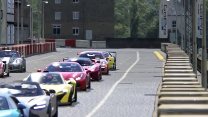 Bugatti Vision GT vs Super Cars at Highlands