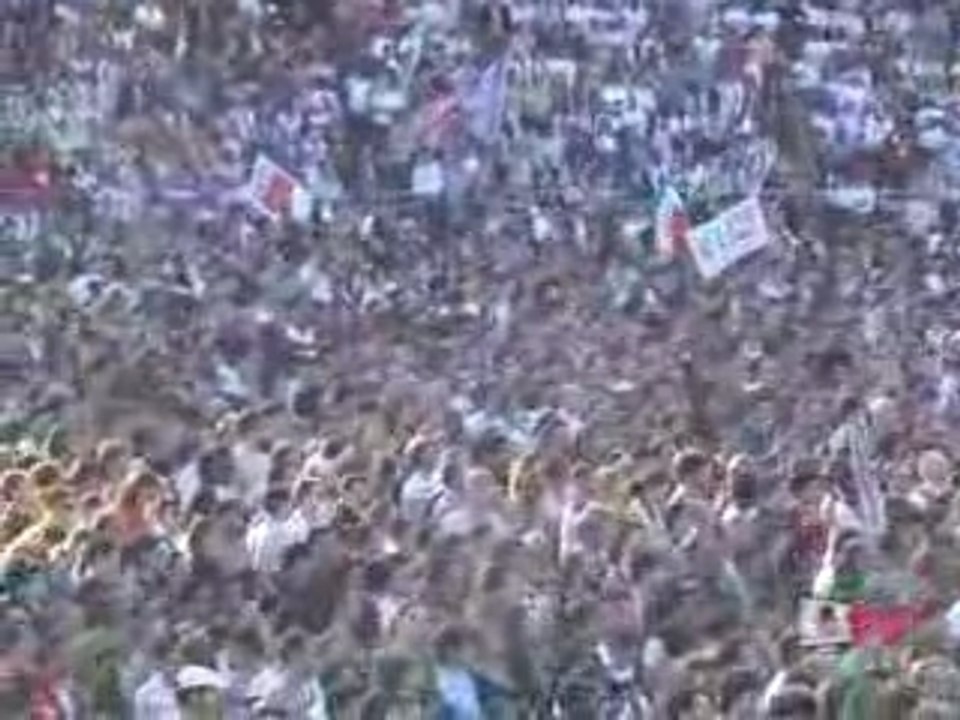 Concert Meeting de Ségolène Royal au Stade Charlety