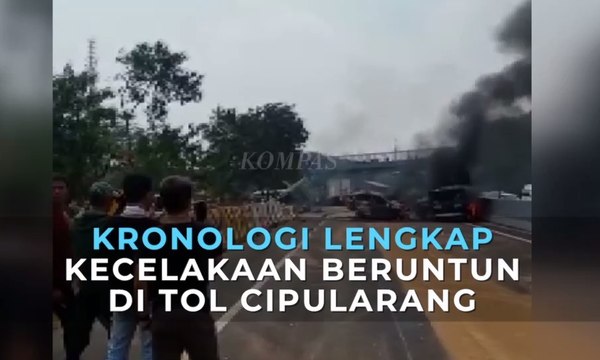Kronologi Lengkap Kecelakaan Beruntun di Tol Cipularang