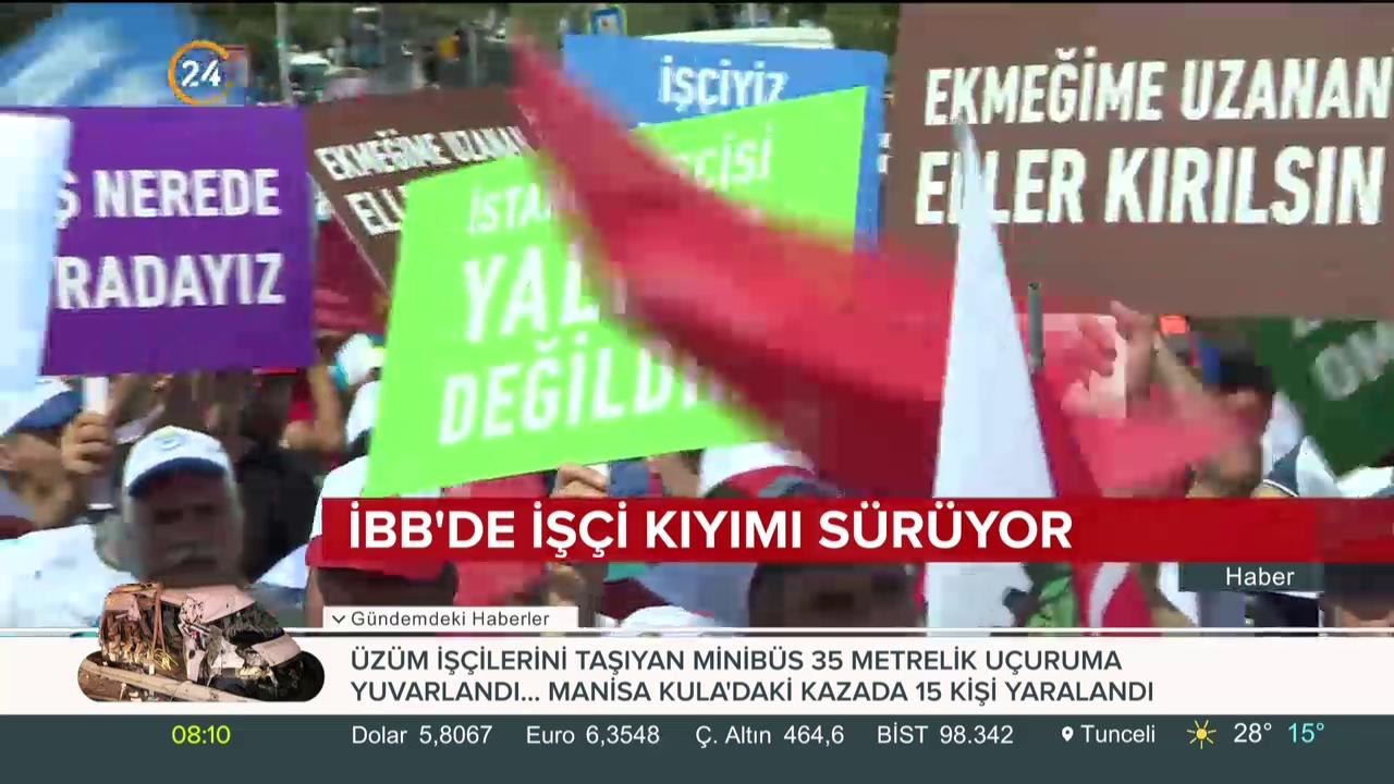 İmamoğlu'nun İBB'deki işçi kıyımı sonrası protestolar devam ediyor