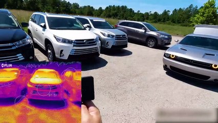 Hangi renkte olan otomobil daha sıcak? Siyah mı, beyaz mı?