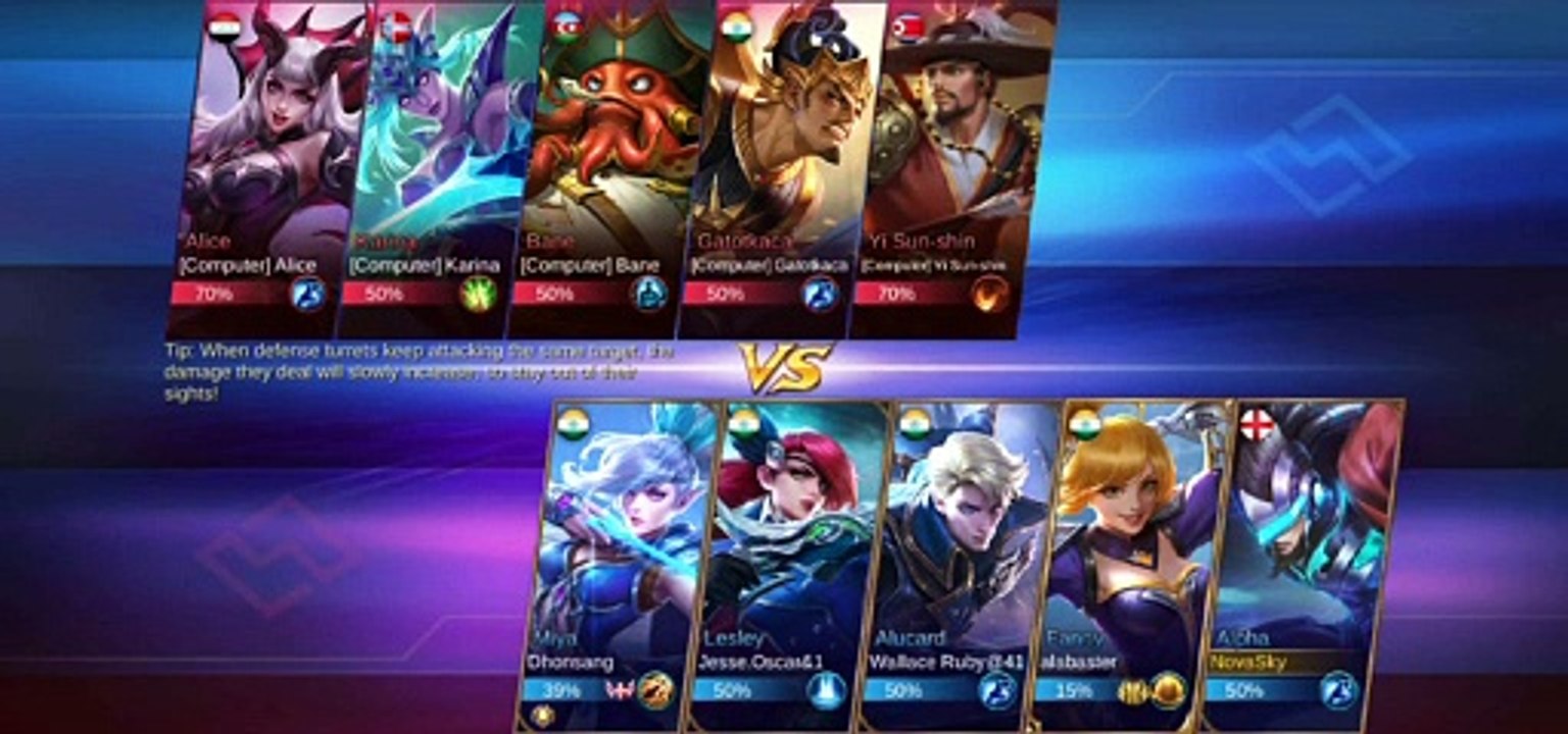 Mobile Legends Bang Bang Hero Alpha Gameplay