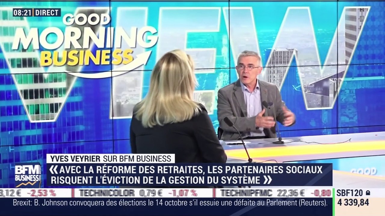 Yves Veyrier est l'invité d'Hedwige Chevrillon - 03/09