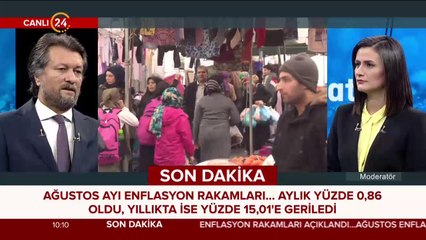 Enflasyon rakamları açıklandı