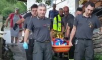 Laglio (CO) - Soccorso anziano infortunatosi nelle campagne (02.09.19)