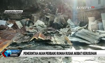 Pemerintah Akan Perbaiki Rumah Rusak Akibat Kerusuhan di Papua