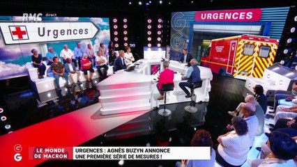 Le monde de Macron : Agnès annonce une première série de mesures pour désengorger les urgences ! - 03/09