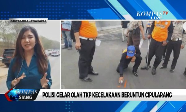 Cari Penyebab Kecelakaan Maut Tol Cipularang, Petugas Gabungan Gelar Olah TKP