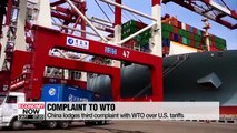 China lodges tariff complaint at WTO against the U.S.