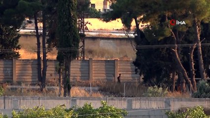 Güveli Bölge Çalışmalar Devan Ederlen YPG’li Teröristler Sınırda Görüntülendi