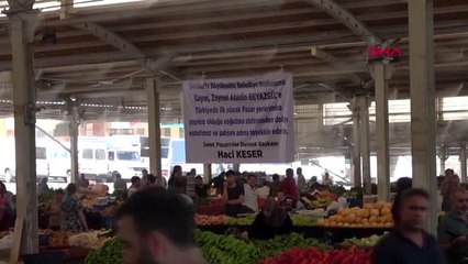 Şanlıurfa işleri durma noktasına gelen pazar esnafına buharlı çözüm