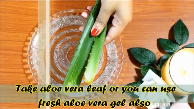 How to get clear, glowing, spotless skin by using aloe Vera gel
