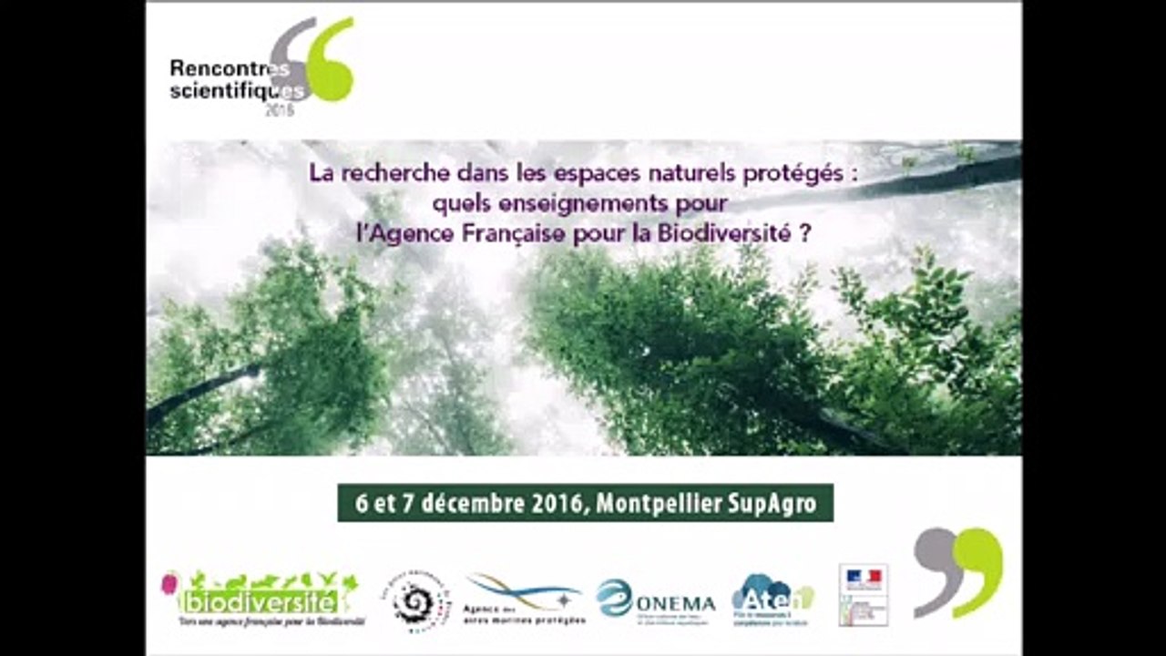 Rencontres scientifiques 2016 : Renforcer le lien entre recherche et espaces protégés : les recommandations issues du 3ème colloque national des aires marines protégées (octobre 2015) - Alain Barcelo