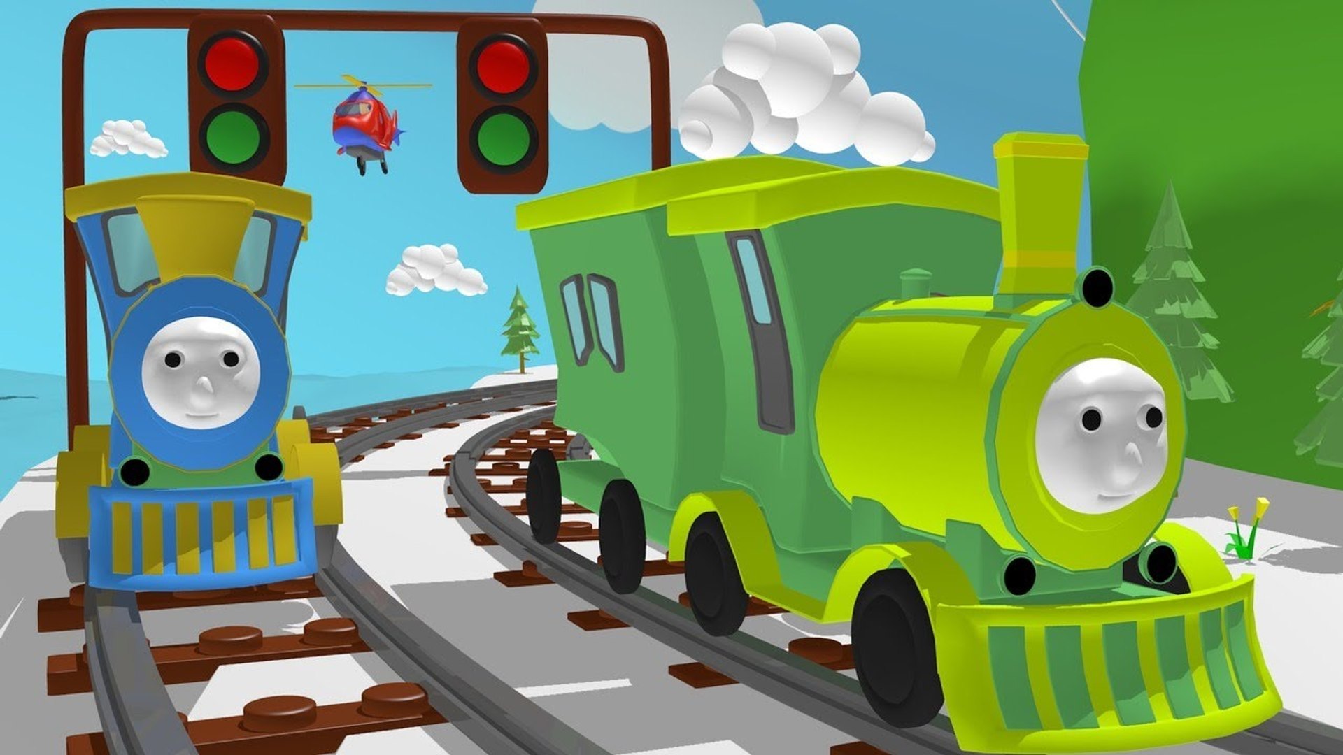 toy train videos for kids