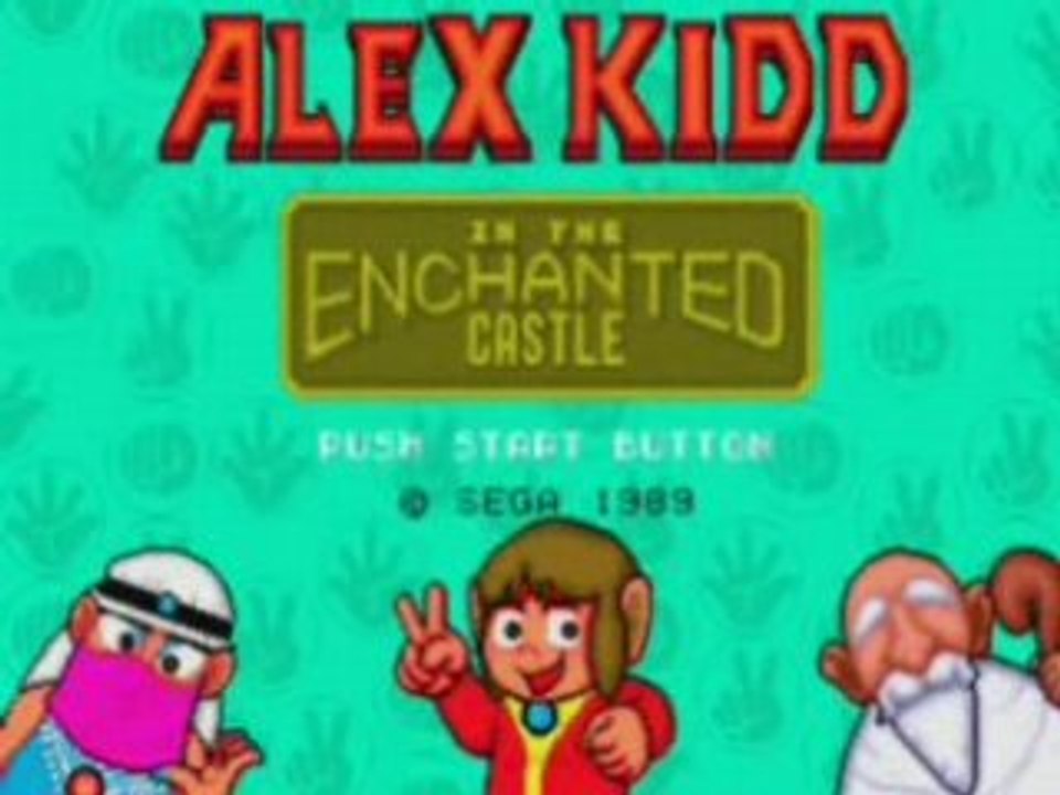 alex kidd in enchanted castle: moggy aspi show retro