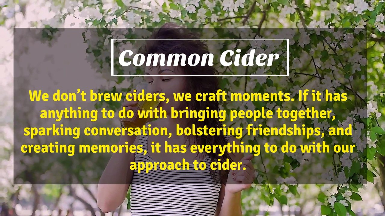 Best Hard Apple Cider - Common Cider